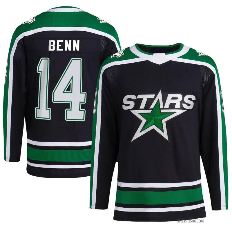 Men's Fanatics Branded Jamie Benn Black Dallas Stars 2020/21 Alternate Premier Breakaway Player Jersey, 3XL
