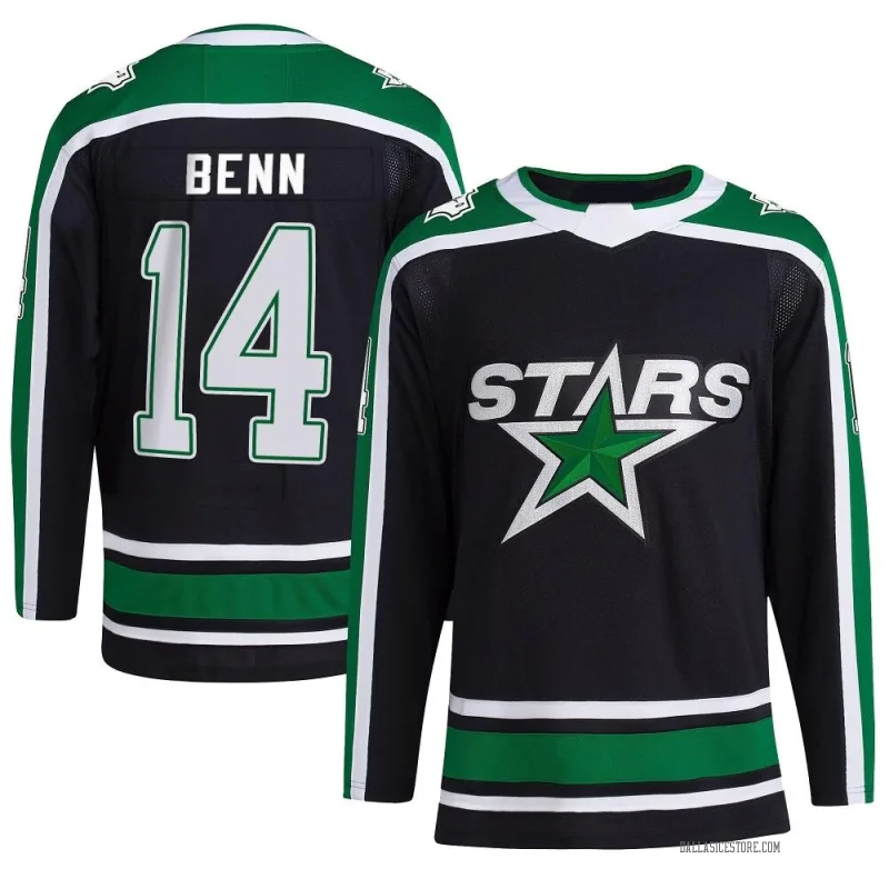 Men's Fanatics Branded Jamie Benn Black Dallas Stars 2020/21 Alternate Premier Breakaway Player Jersey, 3XL